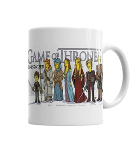 Game Of Thrones Simpsonized Kupa Bardak Porselen