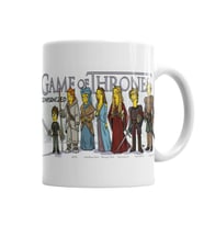 Game Of Thrones Simpsonized Kupa Bardak Porselen