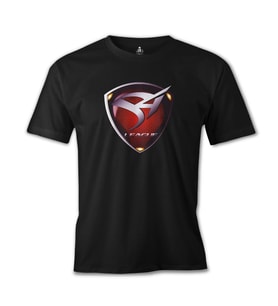 S4 League Siyah Erkek Tshirt