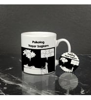 Psikolog Kupa Bardak ve Anahtarlık Set 001