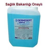Dermosept Alkol Bazlı El Hijyen Sıvısı 5000 ml  5Lt