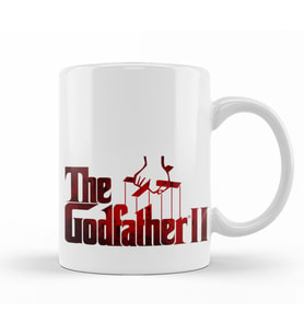 The Godfather Logo  Kupa  Bardak  Porselen