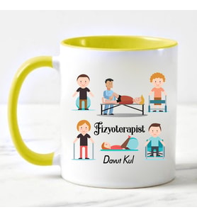 Fizyoterapist Kupa Bardağı Sarı