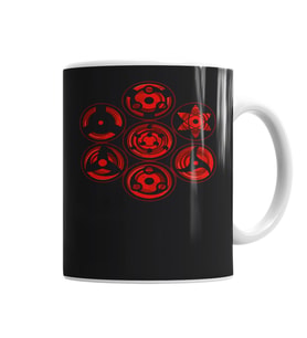 Sharingan Kupa Bardak Porselen