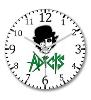 The  Adicts Duvar Saati Bombeli Gercek Cam