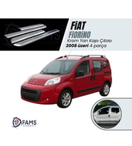 Fiat Fiorino Krom Yan Kapı Çıtası 4 Kapı 2008 ve üzeri Paslanmaz Çelik