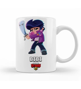 Brawl Stars  Bibi Kupa Bardak Porselen