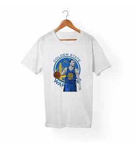 Stephen Curry Beyaz Tişört