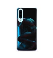 Örümcek Adam Tasarım Süper Şeffaf Silikon Telefon Kılıfı Huawei P30 
