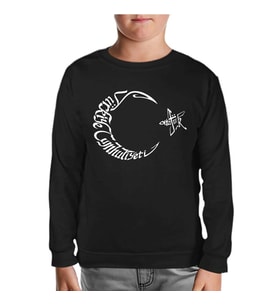 TC Atatürk Siyah Çocuk Sweatshirt