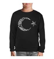 TC Atatürk Siyah Çocuk Sweatshirt
