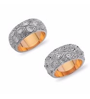 Alyans Elişi Yüzük 18,00 Gram 14 Ayar Altın