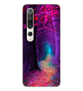 Sonbahar Tasarımlı Süper Şeffaf Silikon Telefon Kılıfı Xiomai Mi10-pro