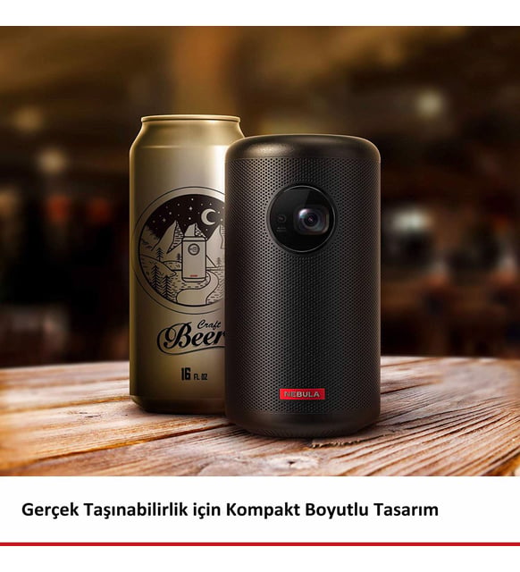 Anker Nebula Capsule II Akıllı Wifi Kablosuz Hoparlörlü