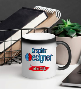 Grafiker Sihirli Kupa Bardak