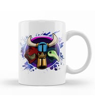 Shovel  Knight  Heads  Kupa Bardak Porselen