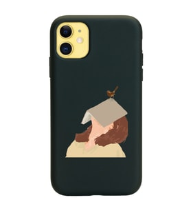 Siyah Lansman Telefon Kılıfı Iphone 11