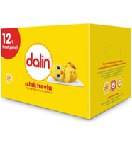 Dalin Islak Havlu Mendil Klasik 56 Yaprak 12 Li Set (672 Yaprak)