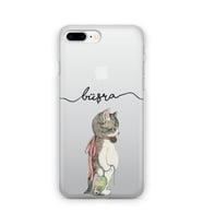 Kedi Tasarımlı Kişiye Özel Telefon Kılıfı (Tüm Telefon Modelleri Mevcuttur.)
