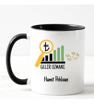 Gelir Uzmanı Kupa Bardağı Siyah