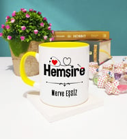 Hemşire Kupa Bardak Sarı