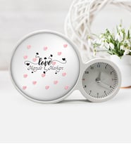BK Gift Kişiye Özel Sevgililer Günü Saatli Sihirli Led Ayna Çerçeve  28