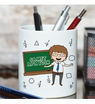 Erkek Öğretmene Öğretmenler Günü Hediyesi İsimli Kalemlik