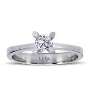 Lova E Renk 0,30 Karat Pırlanta Tektaş Yüzük - 1050046