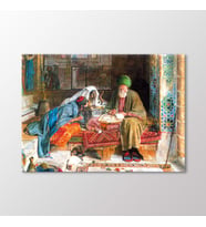 Arty Tablo Kahire'de Arap Yazıcı 1852 Tablo (Karışık)