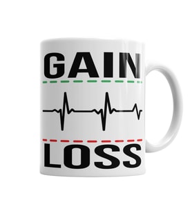 Gain E Loss Kupa Bardak Porselen