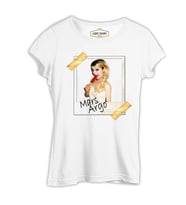 Mars Argo - Portrait Beyaz Kadın Tshirt