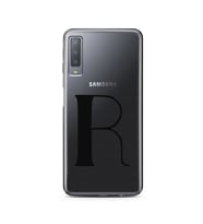 Samsung A7 (2017) Harf Tasarımlı Telefon Kılıfı R-Harfi 