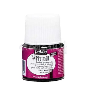 Pebeo Vitrail Şeffaf Cam Boyası 45ml Koyu Pembe 31