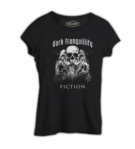 Dark Tranquillity - Fiction Siyah Kadın Tshirt