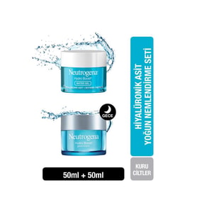 Neutrogena Hydro Boost Water Gel 50 ml+Gece Kremi 50ml