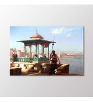 Arty Tablo Köşk İçinde Harem Tablo (Karışık)