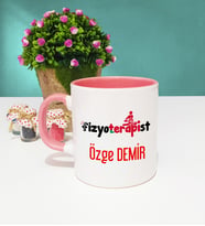 Fizyoterapist Kupa Bardak Pembe