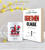 BK Gift Kişiye Özel Öğretmen Olmak Kitabı ve Kupa Hediye Seti - 8
