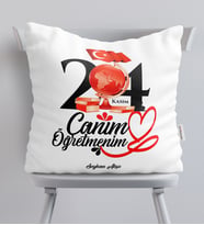 BK Gift Kişiye Özel Canım Öğretmenim  Yastık  2
