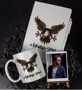 Kişiye Özel Defter Kalem Kupa Ve Fotoğraflık Seti 85774