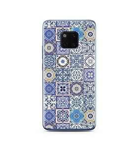 Seramik Tasarımlı Süper Şeffaf Silikon Telefon Kılıfı Huawei Mate 20 Pro