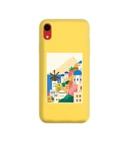 Sarı Lansman Kılıf iPhone XR