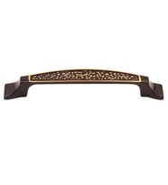 Kaktüs Kulp Altın-Siyah 96mm (2 Adet) 