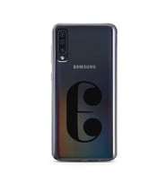 Samsung A50 Harf Tasarımlı Telefon Kılıfı E-Harfi 