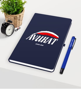 BK Gift Kişiye Özel Avukat Temalı Lacivert Defter Kalem Seti - 7