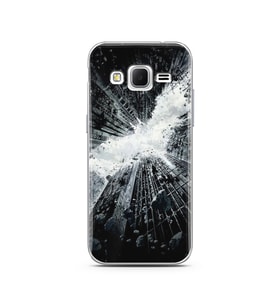 Gökdelen Tasarım Süper Şeffaf Silikon Telefon Kılıfı Samsung Core Prime