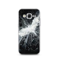 Gökdelen Tasarım Süper Şeffaf Silikon Telefon Kılıfı Samsung Core Prime