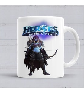 Heroes Of The Storm Sylvanas Kupa Bardak Porselen