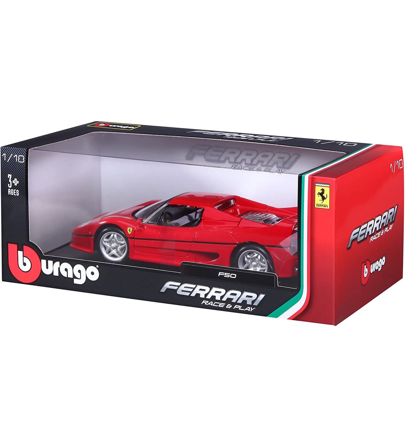 Burago 1/18 Ölçek Ferrari F50 Model Araba