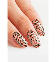 Leopar Tırnak Dövmesi,Tırnak Tattoo,Nail Art ,Tırnak Sticker